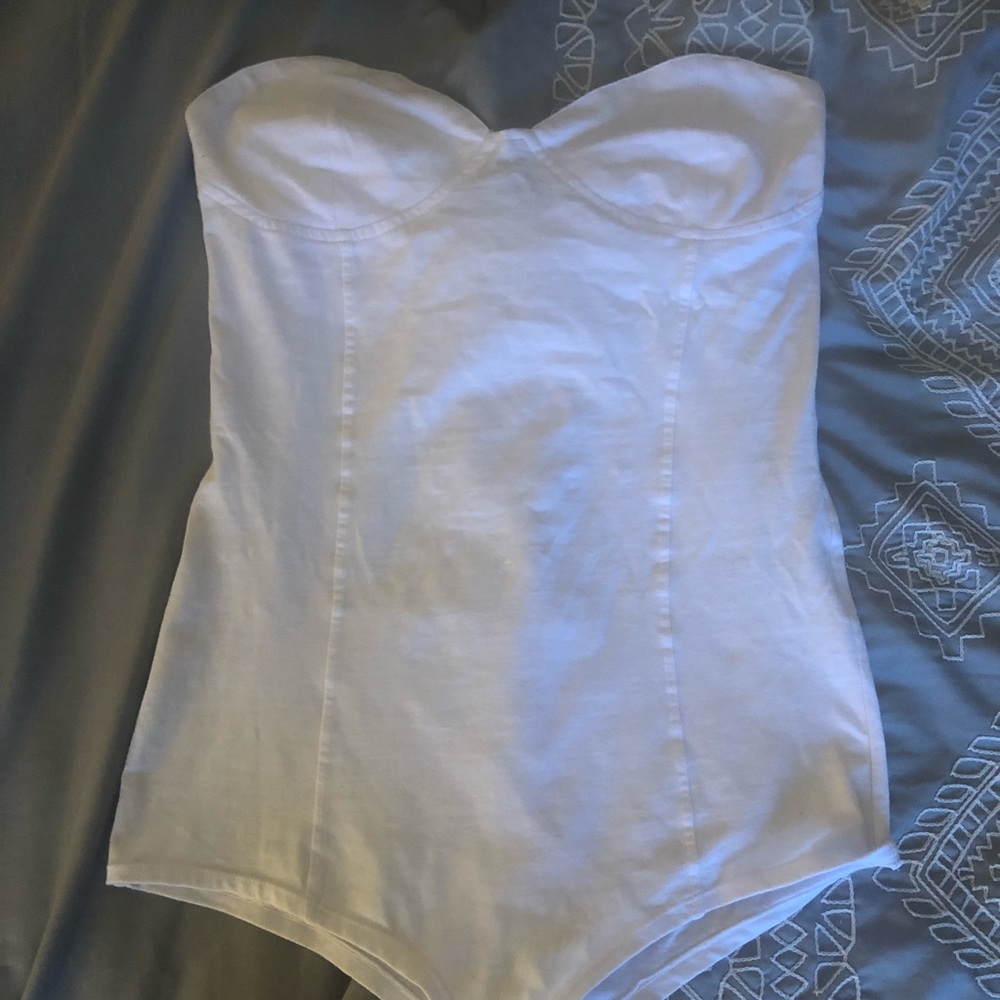Motel Rocks Strapless Bodysuit